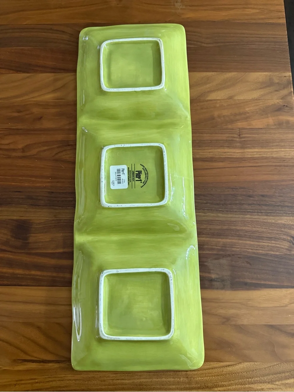 Pier 1 Urban Dot Hand Painted Earthenware